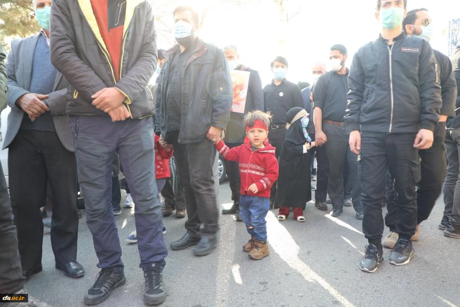 آیین تشییع و تدفین پیکر مطهر شهید گمنام