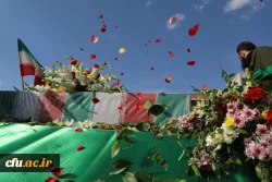 آیین تشییع و تدفین پیکر مطهر شهید گمنام