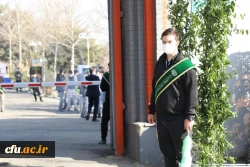 آیین تشییع و تدفین پیکر مطهر شهید گمنام