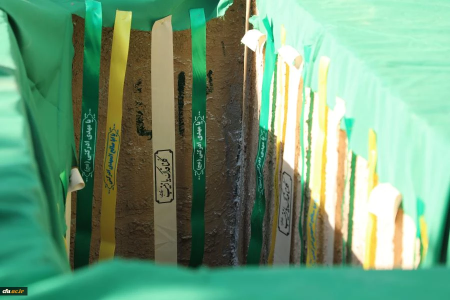 آیین تشییع و تدفین پیکر مطهر شهید گمنام