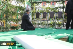 آیین تشییع و تدفین پیکر مطهر شهید گمنام