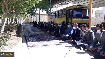 مراسم سالگرد تدفین شهید گمنام همزمان با شهادت امام موسی کاظم (ع) در پردیس شهید مطهری زاهدان برگزار شد.