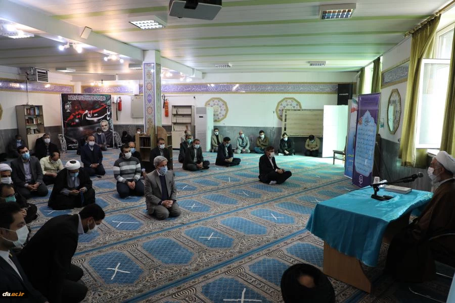 مراسم عید مبعث نبی مکرم اسلام (ص) در نمازخانه سازمان مرکزی  به روایت تصویر 2