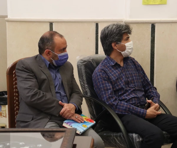 دیدار اعضای هیات مدیره بنیاد خیّرین حامی دانشگاه فرهنگیان یزد با مدیر عامل مجمع خیّرین مدرسه ساز استان
 4