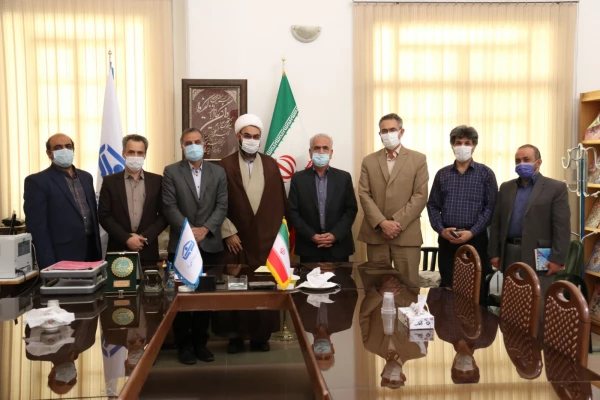 دیدار اعضای هیات مدیره بنیاد خیّرین حامی دانشگاه فرهنگیان یزد با مدیر عامل مجمع خیّرین مدرسه ساز استان
 6