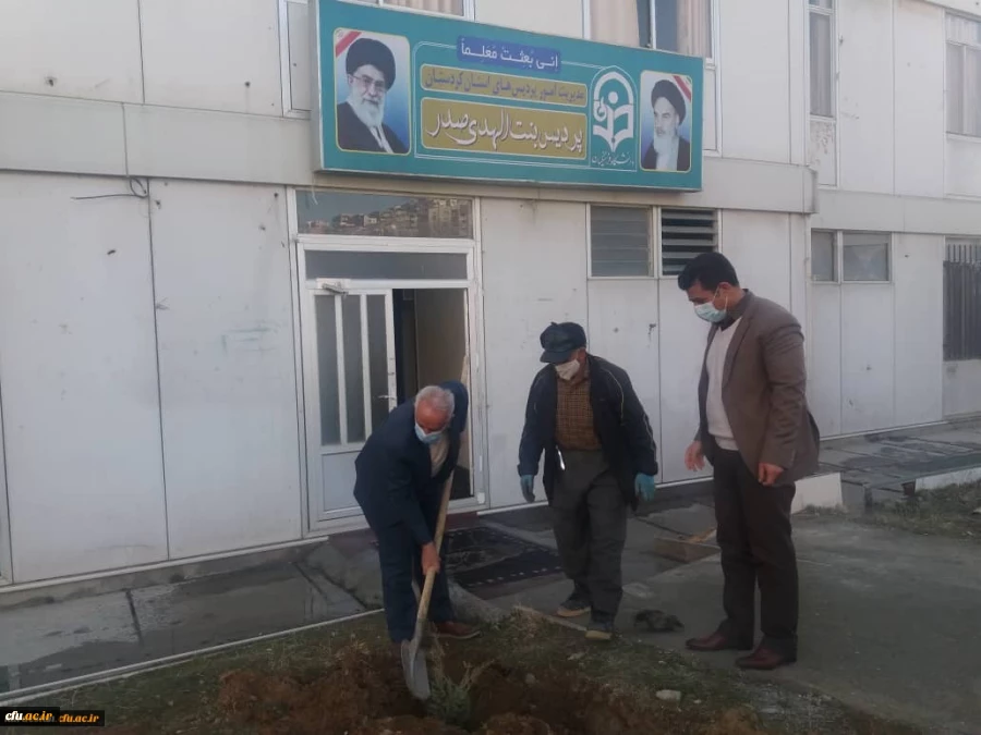 برگزاری مراسم روز درختکاری در دانشگاه فرهنگیان کردستان
 8