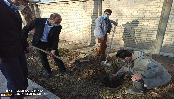 مراسم گرامیداشت هفته درخت و درختکاری در دانشگاه فرهنگیان استان آذربایجان غربی 3