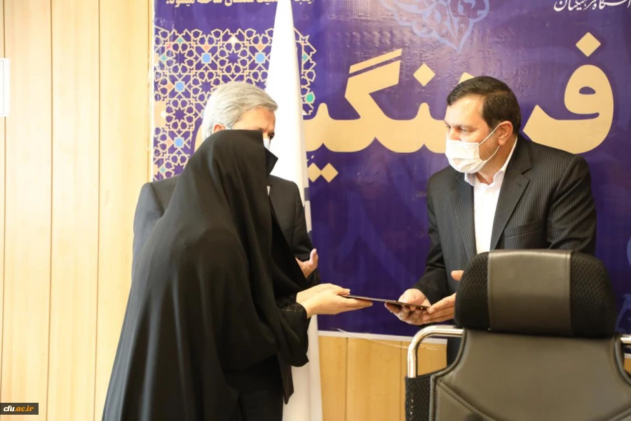 تقدیر از عوامل برگزاری دوره ایده پردازی در دوران کروناو مسابقات بسیجیان دانشگاه فرهنگیان 14