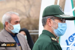 بازدید جانشین فرمانده سپاه عاشورا استان آذربایجان شرقی از اتمام پروژه یادمان شهید گمنام پردیس فاطمه الزهرا (س) تبریز 8