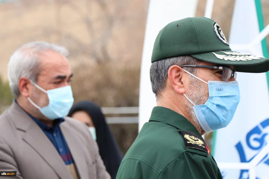 بازدید جانشین فرمانده سپاه عاشورا استان آذربایجان شرقی از اتمام پروژه یادمان شهید گمنام پردیس فاطمه الزهرا (س) تبریز 8