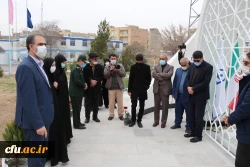 بازدید جانشین فرمانده سپاه عاشورا استان آذربایجان شرقی از اتمام پروژه یادمان شهید گمنام پردیس فاطمه الزهرا (س) تبریز 9