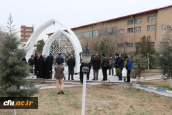 بازدید جانشین فرمانده سپاه عاشورا استان آذربایجان شرقی از اتمام پروژه یادمان شهید گمنام پردیس فاطمه الزهرا (س) تبریز 10