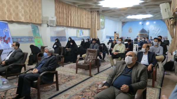 آیین اختتامیه طرح ملی دوشنبه های قرآنی دانشگاه فرهنگیان در حرم مطهر کریمه اهل بیت حضرت فاطمه معصومه(س) 6