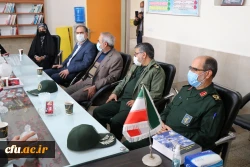 
بازدید مدیریت امور پردیس های استان و جانشین سپاه عاشورا از طرح معلم یار بسیج دانشجویی دانشگاه فرهنگیان استان
 2