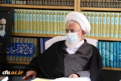 دیدار اعضای هیات رئیسه دانشگاه فرهنگیان یزد با نماینده محترم ولی فقیه و امام جمعه استان
 4