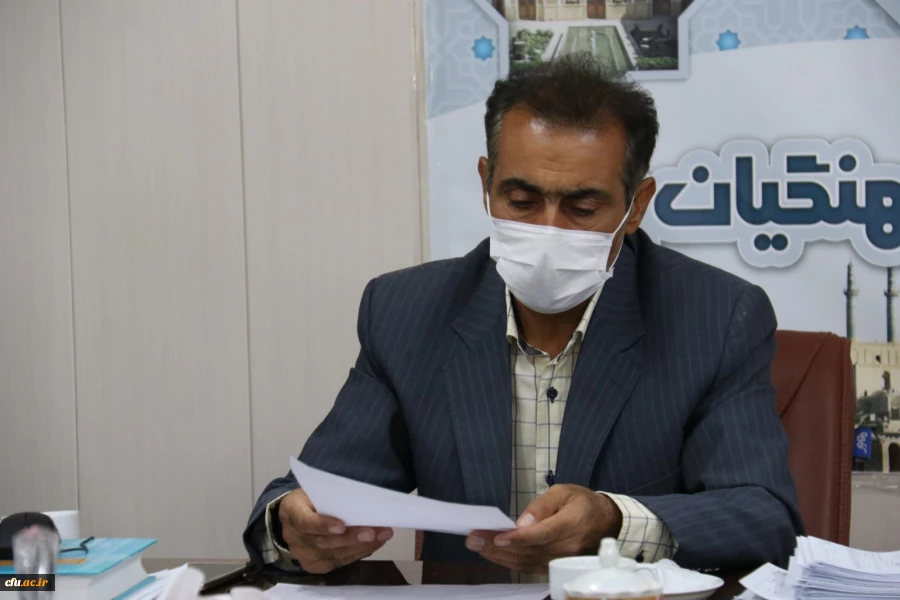 نشست شورای ارتقای سلامت کارکنان دانشگاه فرهنگیان یزد
 2