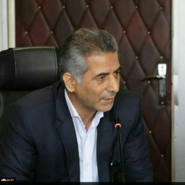 فروردین ١۴٠٠، دکتر امیرحمزه عزیزی
مدیرکل امور شاهد و ایثارگران دانشگاه فرهنگیان در (اولین اجلاس مدیران استانی و روسای پردیس ها و مراکز کشور) 2