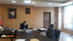 سرپرست دانشگاه فرهنگیان استان آذربایجان غربی با مدیر کل راه و شهرسازی استان دیدار کرد 2