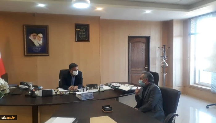 سرپرست دانشگاه فرهنگیان استان آذربایجان غربی با مدیر کل راه و شهرسازی استان دیدار کرد 2