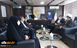 دیدار نوروزی رئیس دانشگاه فرهنگیان کرمان با مدیرکل آموزش و پرورش استان 3