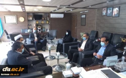 دیدار نوروزی رئیس دانشگاه فرهنگیان کرمان با مدیرکل آموزش و پرورش استان 4