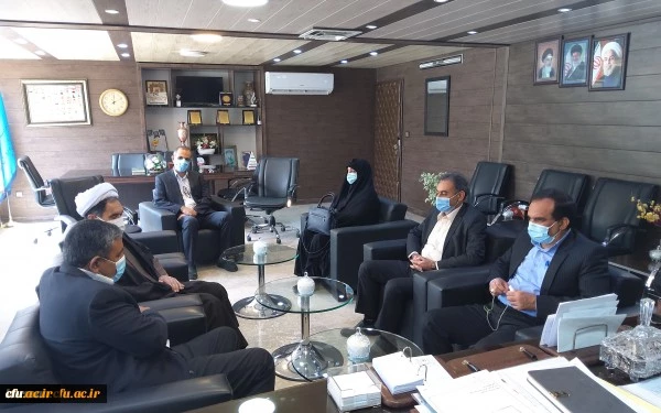 دیدار نوروزی رئیس دانشگاه فرهنگیان کرمان با مدیرکل آموزش و پرورش استان 4