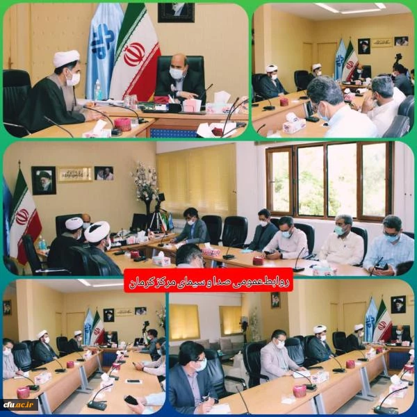 
رئیس دانشگاه فرهنگیان استان با مدیر کل صدا و سیمای مرکز کرمان دیدار کرد 2