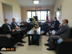 دیدار اعضای هیات رئیسه دانشگاه فرهنگیان استان ایلام با استاندار 