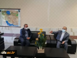 دیدار اعضای هیات رئیسه دانشگاه فرهنگیان استان ایلام با استاندار 