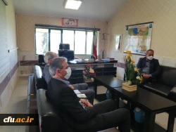 دیدار اعضای هیات رئیسه دانشگاه فرهنگیان استان ایلام با استاندار 