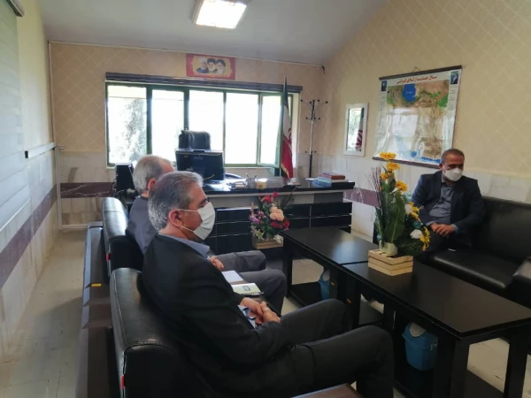 دیدار اعضای هیات رئیسه دانشگاه فرهنگیان استان ایلام با استاندار 