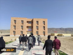 بازدید معاون عمرانی استاندار خراسان شمالی از پردیس امام باقر علیه السلام (برای کمک به تکمیل پروژه های نا تمام پردیس) 2