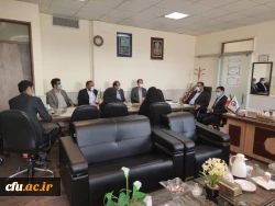 بازدید معاون عمرانی استاندار خراسان شمالی از پردیس امام باقر علیه السلام (برای کمک به تکمیل پروژه های نا تمام پردیس) 2