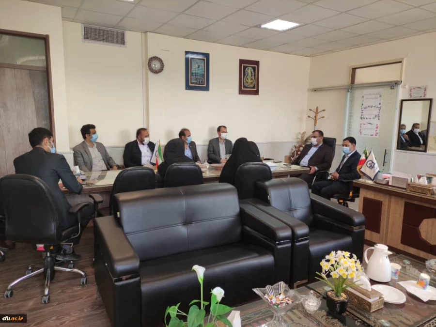 بازدید معاون عمرانی استاندار خراسان شمالی از پردیس امام باقر علیه السلام (برای کمک به تکمیل پروژه های نا تمام پردیس) 2