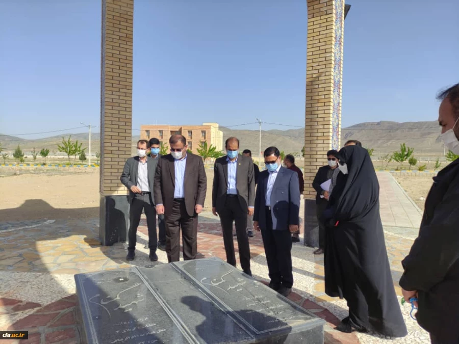 بازدید معاون عمرانی استاندار خراسان شمالی از پردیس امام باقر علیه السلام (برای کمک به تکمیل پروژه های نا تمام پردیس) 2