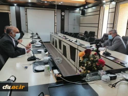 دیدار مسؤلان  دانشگاه فرهنگیان استان ایلام با دکتر علی اکبری رئیس دانشگاه ایلام و رئیس شورای آموزش عالی استان 4