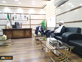 مدیریت دانشگاه فرهنگیان استان و مسئول نهاد نمایندگی مقام معظم رهبری دردانشگاه  با مدیرکل آموزش و پرورش استان سیستان وبلوچستان دیدار کردند. 3