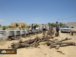 پویش اطعام حسنی طبخ و توزیع چهار هزار پرس غذای گرم در ماه مبارک رمضان میان مناطق محروم حاشیه شهر بجنورد توسط دانشگاه فرهنگیان خراسان شمالی  3