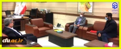 دیدار مدیر دانشگاه فرهنگیان خوزستان با مدیر راه و شهرسازی استان خوزستان