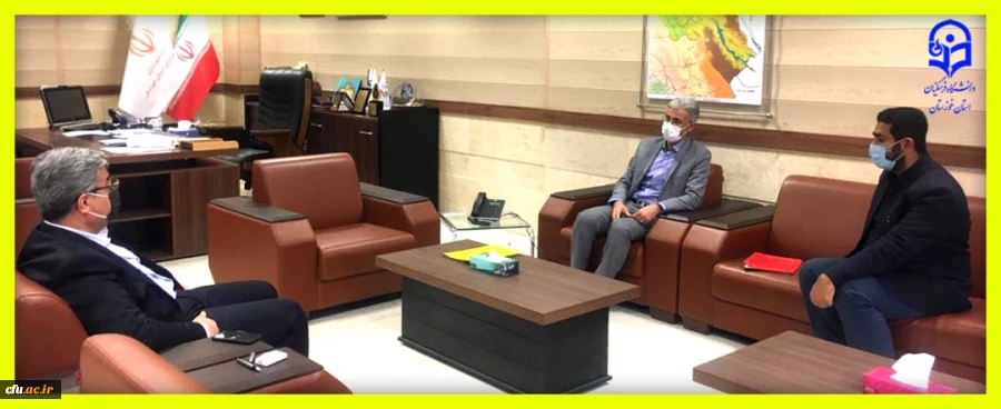 دیدار مدیر دانشگاه فرهنگیان خوزستان با مدیر راه و شهرسازی استان خوزستان