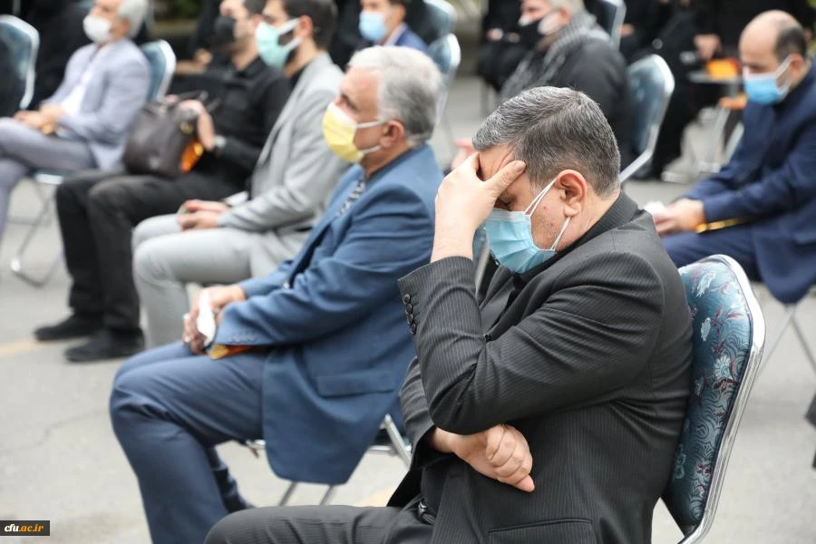 مـراسم استـقبـال، تشــیــیع و تدفین پیکر مطهر شهید گمنام در سازمان مرکزی دانشگاه فرهنگیان