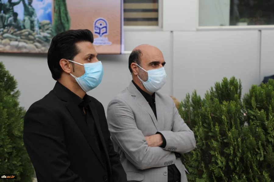 مـراسم استـقبـال، تشــیــیع و تدفین پیکر مطهر شهید گمنام در سازمان مرکزی دانشگاه فرهنگیان