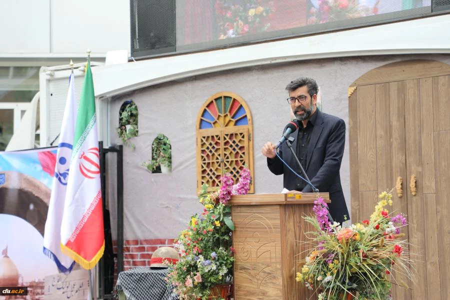 مـراسم استـقبـال، تشــیــیع و تدفین پیکر مطهر شهید گمنام در سازمان مرکزی دانشگاه فرهنگیان