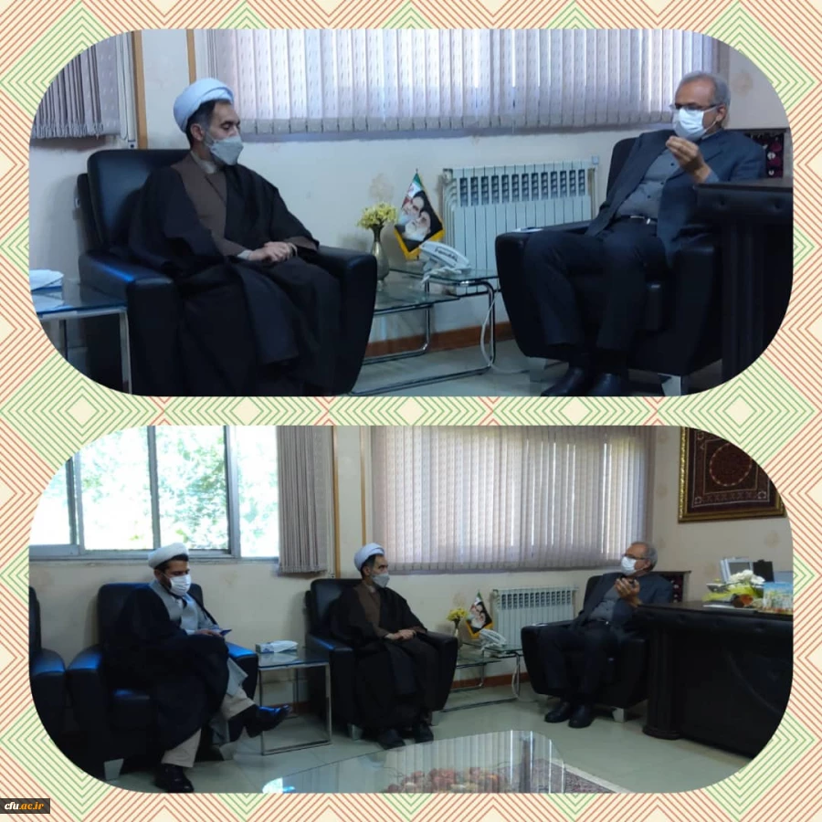 دیداررئیس دانشگاه فرهنگیان استان بامعاون سیاسی و امنیتی استانداری کرمان 2