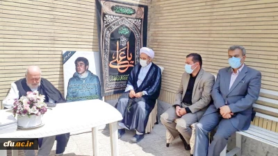 دکتر مشهدی در دیدار با حجت الاسلام و المسلمین انصاریان، پدر شهید و استاد پیشکسوت دانشگاه فرهنگیان قزوین:

حفظ شان و جایگاه اساتید پیشکسوت و بهره گیری از تجارب آنان، اصل موکد است.