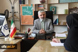 دکتر سمیعی سرپرست معاونت آموزشی و تحصیلات تکمیلی در گفتگو با روابط عمومی دانشگاه  4