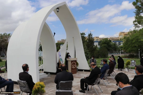 مراسم بزرگداشت هفته معلم در جوار مزار شهید گمنام پردیس فاطمه الزهرا(س) تبریز برگزار شد: 3
