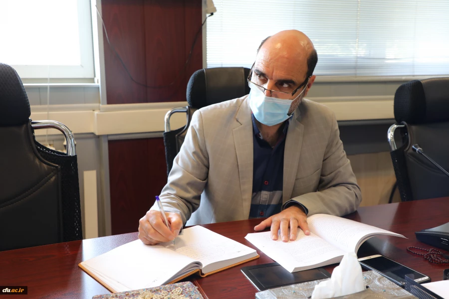 دکتر دوست محمد سمیعی در وبینار گرامیداشت دهه سرآمدی آموزش 9