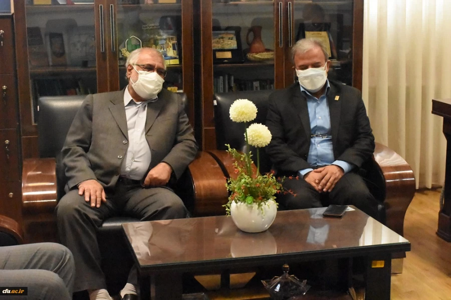 دیدار سرپرست امور پردیس های استان و معاون هماهنگی منابع و نیروی انسانی استانداری خراسان جنوبی 2