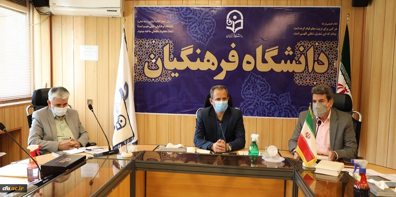 چهل و سومین جلسه شورای پژوهشی دانشگاه فرهنگیان برگزار شد 3